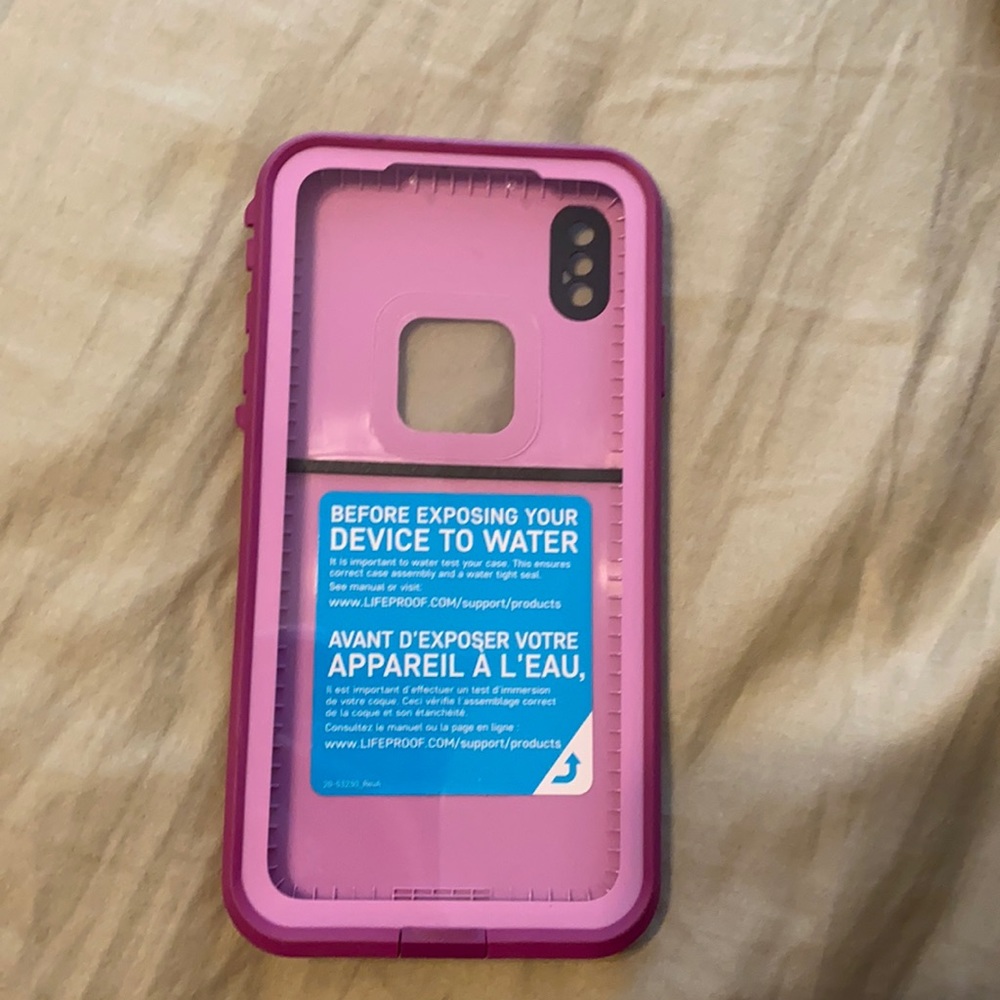 Purple Life proof for IPhone XS MAX